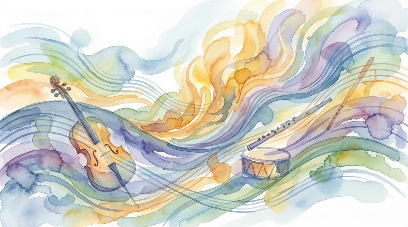 The Symphony of Life - Illustration